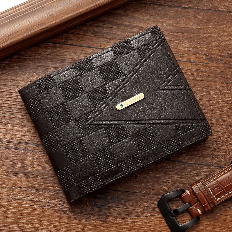 Men's Business Short Wallet With Card Slots Card travel bags