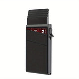 Automatic Pop Up Credit Card Holder Minimalist RFID Blocking Men's Business Card Wallet  Christmas time