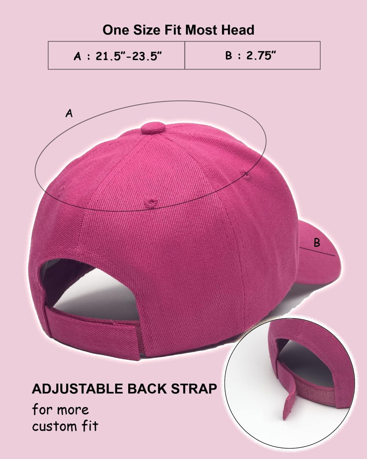 Adjustable Lightweight Baseball Cap For Running Workouts And Outdoor Activities, For Unisex