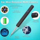 Ear Cleaner With Camera, Earwax Remover With 4 Spoons And 8 Earpick Tools, Earwax Remover With 1080P, Rechargeable Earwax Remover For Adults