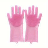 1pc Dog Hair Removal Glove Float Hair Removal Slicker Brush For Dog And Cat Grooming Tool