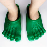 1pair Funny Feet Slippers, Barefoot Shoes, Costume Party Dress Up Shoes (One Size Fits All), Ideal choice for Gifts