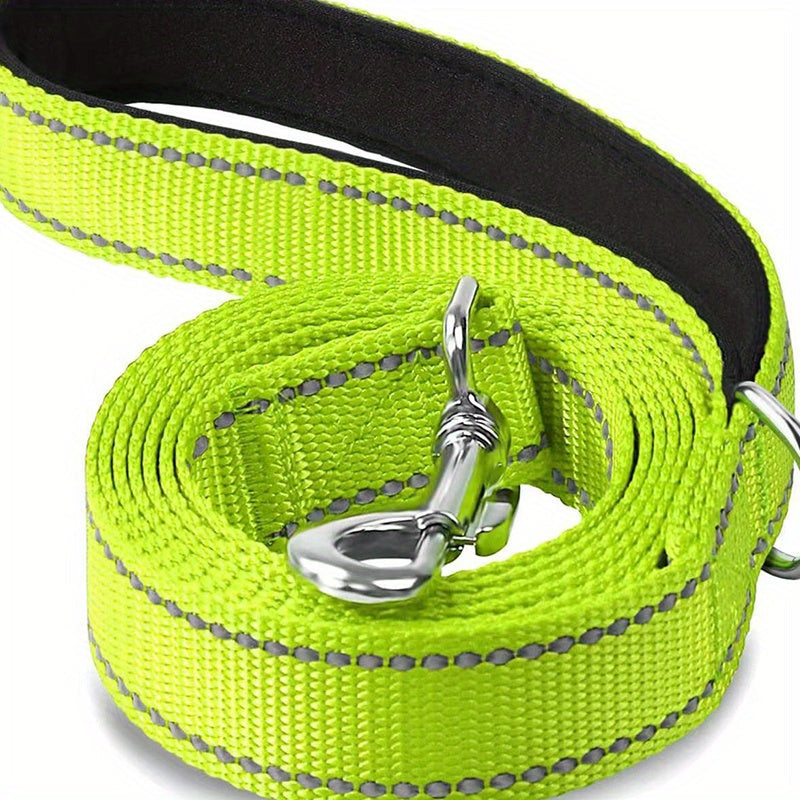 Double-Sided Reflective Dog Leash Dog Night Light Traction Rope, Non-slip Dog Leash For Large And Small Dogs