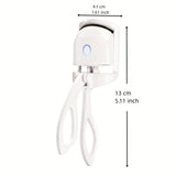 Electric Heated Eyelash Curler Quick Long Lasting Lash Curler Handheld Portable For Travel Women Makeup Accessories