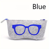 Upgrade Your Eyewear with this Stylish Unisex Wool Felt Glasses Bag!
