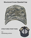 Utmost Structured Baseball Cap with Adjustable Closure - Performance Hat for Outdoor Activities and Custom Embroidery