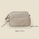 Large Capacity Comestic Storage Bag, Waterproof Multi Layer Makeup Pouch, Toiletry Bag & Travel Accessories