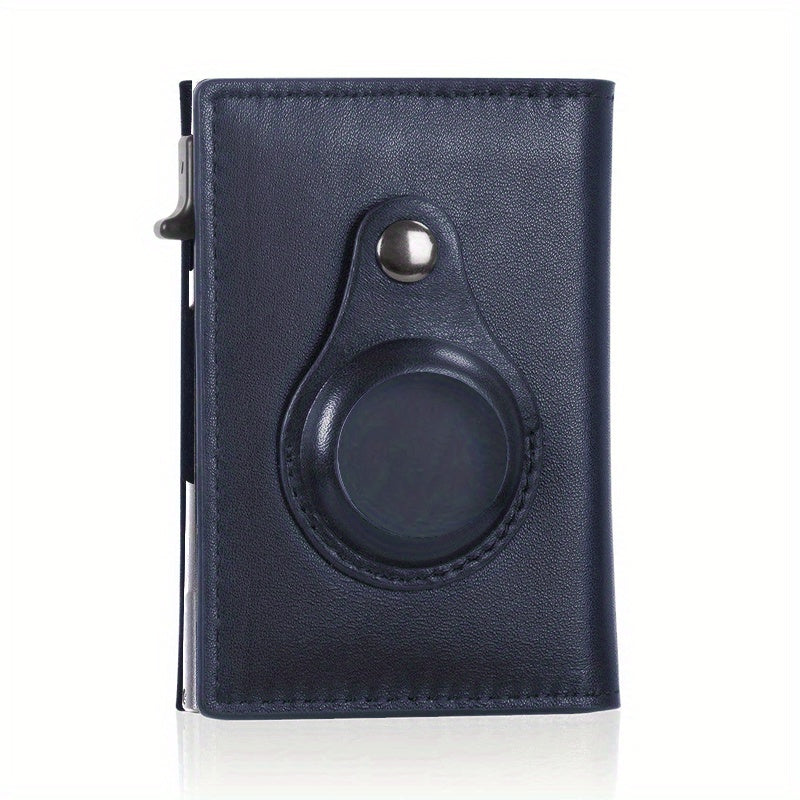 Men's Wallet Card Holder: Leather Smart Wallet, RFID Blocked, Slim, Carbon Fiber, Holds 9-14 Cards  Minimalist Wallet With Money Pocket