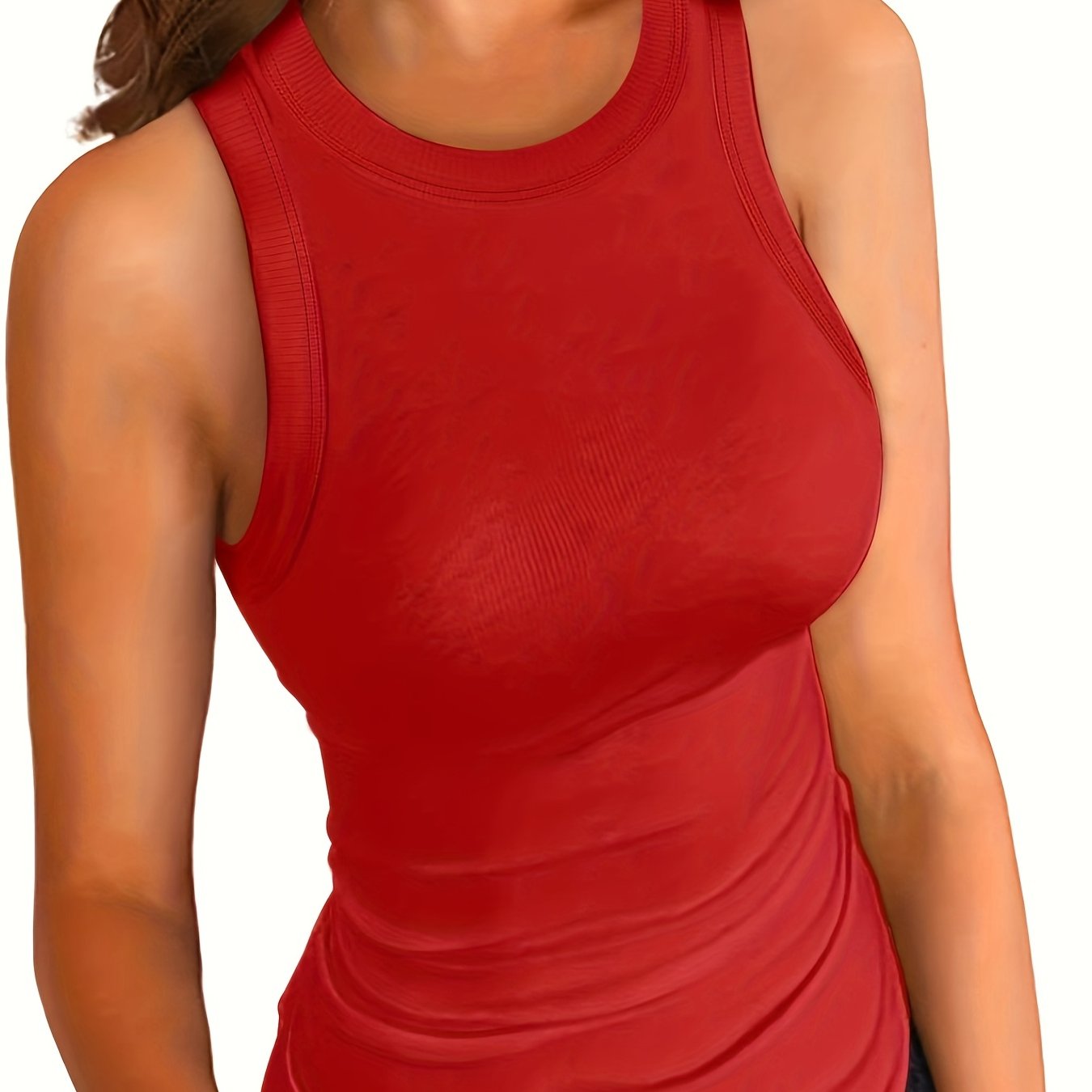Women's Stylish Sleeveless Sports Tank Top - Perfect For Fitness & Casual Wear!