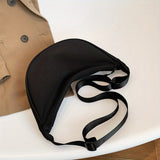 Casual Nylon Crossbody Bag, Lightweight Small Chest Bag, For Shopping, Work, Travel, Going Out